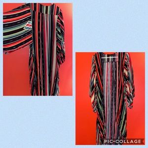 NWOT Serape Kimono